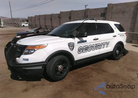 2013 Ford Utility Police Interceptor из США, поврежденный, VIN 1FM5K8AR7DGA80529